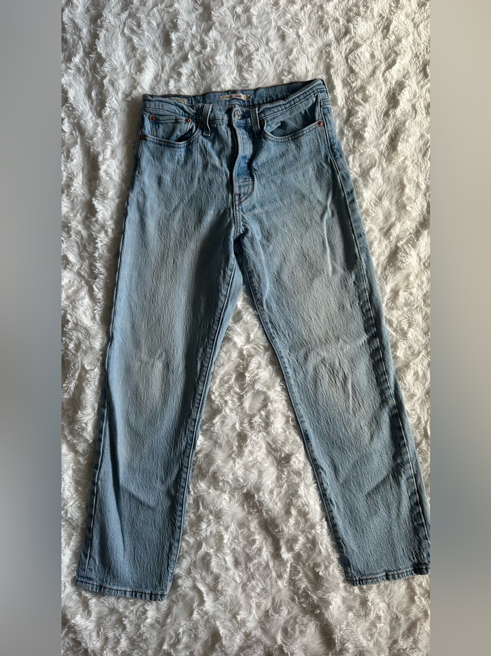 Levi's Light Blue Wedgie Straight Women's Jeans